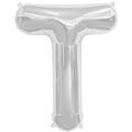 Loftus International 16 in. Letter T Silver Balloon KV-00498